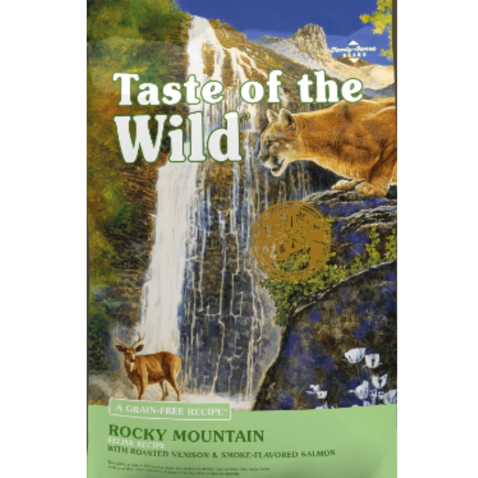 Taste of the Wild Rocky Mountain Dry Cat Food with Roasted Venison 5lb