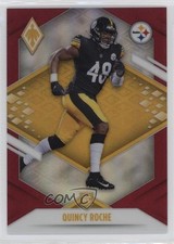 2021 Panini Phoenix Rookie Red 186/250 Quincy Roche #176 0q3