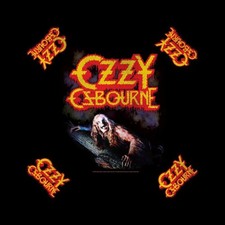Authentic Ozzy Osbourne Bark At The Moon Bandana NEW