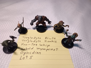 dungeon and dragons miniatures Lot 5