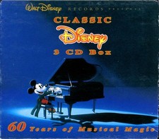Classic Disney 3 CD Box (60 Years Of Musical Magic) Various CD Top-quality