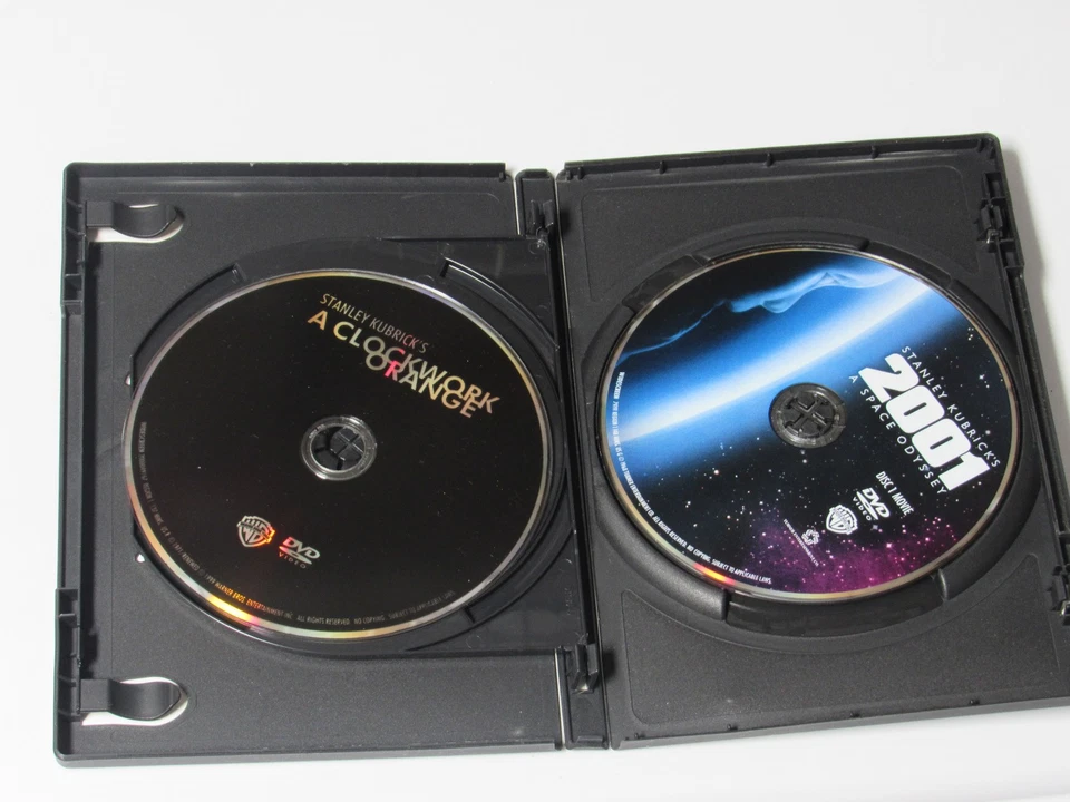 A Clockwork Orange/2001 Space Odyssey LIKE-NEW (DVD Double Feature) Kubrick FREE - Image 3 of 3