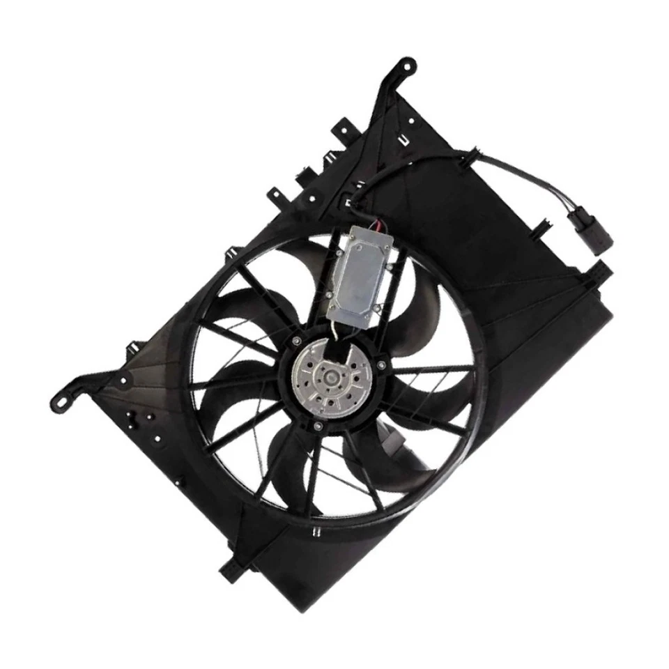 Ventilador de radiador para Volvo V70 2004-2007 | Hoja de plástico | Motor cepillado | 30680512 Foto 3 de 4