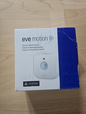Eve Bewegungssensor (2. Gen) - Matter kompatibel, kabellos, Smart Home, Neu