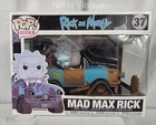 Funko Pop Rides Mad Max Rick #37 Vinyl Figure Rick and Morty Collectible - B5
