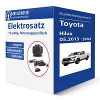 Elektrosatz 13-Pol. Spezifisch für Toyota Hilux Typ N1 05.2015-Jetzt NEU TOP
