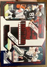 2024 Panini Contenders Red Draft Class Tim Brown/Michael Irvin #10 FREE SHIPPING