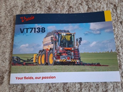 Vredo VT7138 Brochure Tractor Tractor Dutch