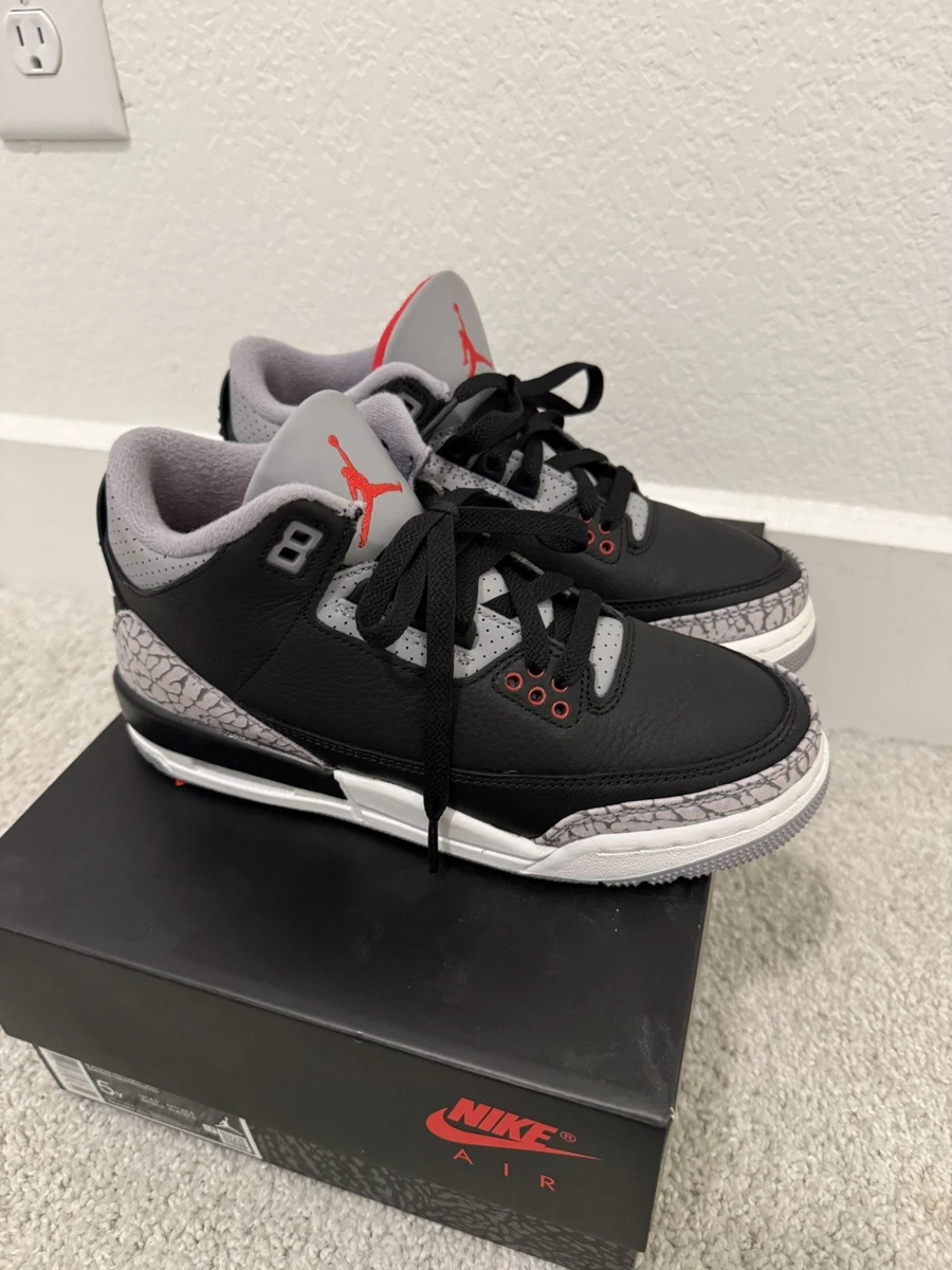 Jordan 3 Retro GS Black for Sale | Authenticity Guaranteed | eBay