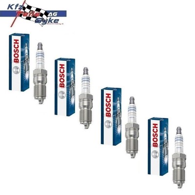 4x ORIGINAL BOSCH SUPER PLUS +8 ZÜNDKERZE FR7D+ (0242235666)