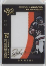 2015 Panini Black Gold Prime /49 Jeremy Langford #SSR-JL Auto RC