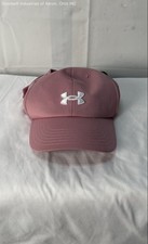 Under Armour Women's UA Play Up Cap Hat Pink Adjustable Logo NWT OSFM