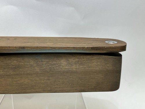 Vintage Roger Latham True Tone Turkey Call Wood Wooden Box Hunting Caller - Picture 11 of 15