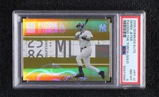 2005 Donruss Elite Passing the Torch Gold /100 Derek Jeter #PT-12 PSA 8 HOF 0xa
