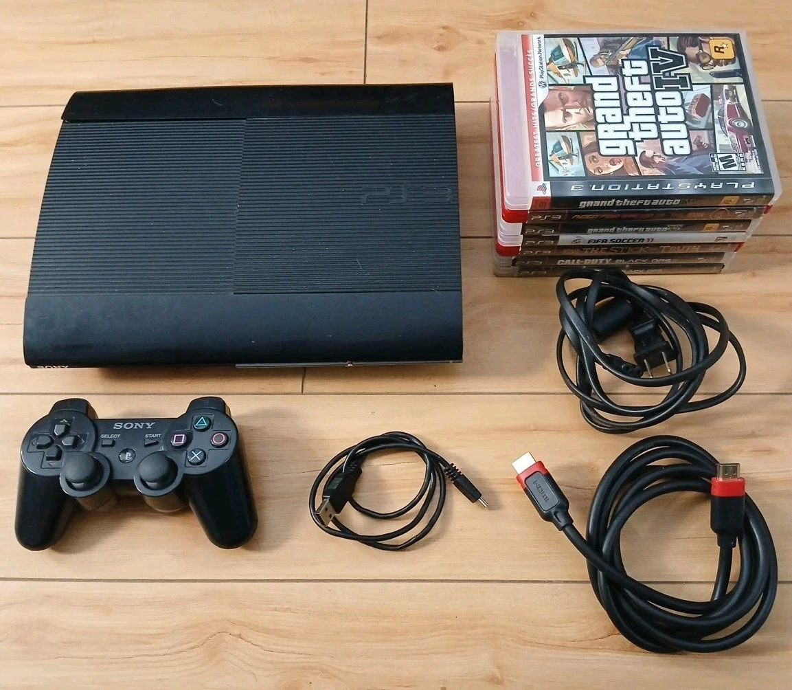 Preços baixos em Playstation 3-Super Slim RCA composto Consoles de