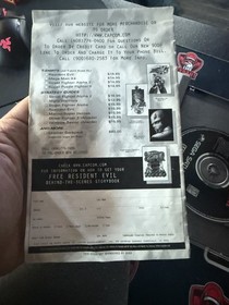 Resident Evil (Sega Saturn, 1997)  missing registration card
