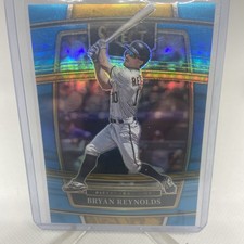 2022 Panini Select Bryan Reynolds Light Blue Prizm /149 Pirates