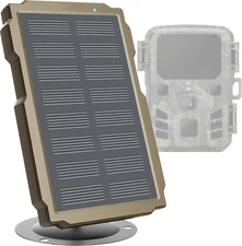 Trail Camera Solar Panel, Solar Battery Charger Kit 12V/1A 6V/2A with Build-i...