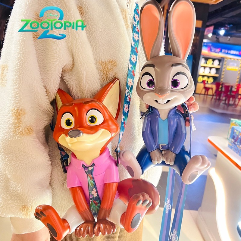 Zootopia 2 Movie Cup Topper Gary Judith Nick Model Popcorn Bucket