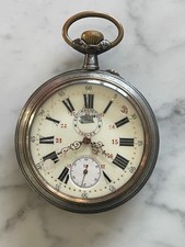 Alte Taschenuhr Regulator Thales läuft