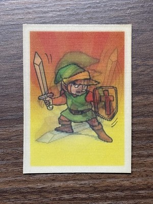 1988 Nintendo Ralston Legend of Zelda Link Magic Motion TriView Lenticular Card