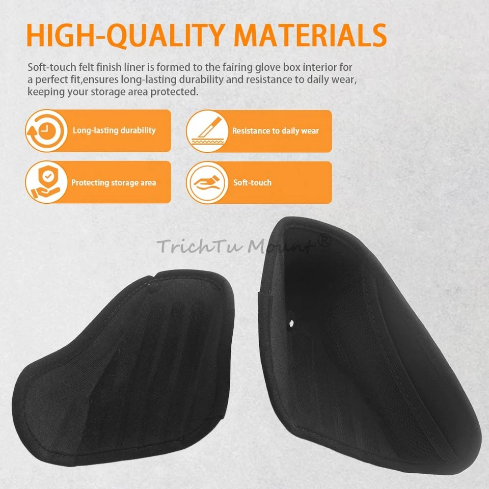 Revestimiento de compartimento para Harley Touring CVO Road Glide FLTRX ST FLTRXSTSE FLTRXSE Foto 2 de 4