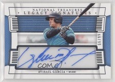 2022 Panini National Treasures Legacy Signatures 66/99 Avisail Garcia Auto 0z0q