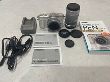 Olympus PEN E-PL10 Mirrorless Camera Kit 14-42mm Lens White From Japan