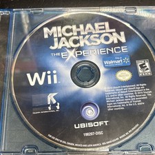 Michael Jackson The Experience (DISC ONLY) Walmart Special Edition Nintendo Wii