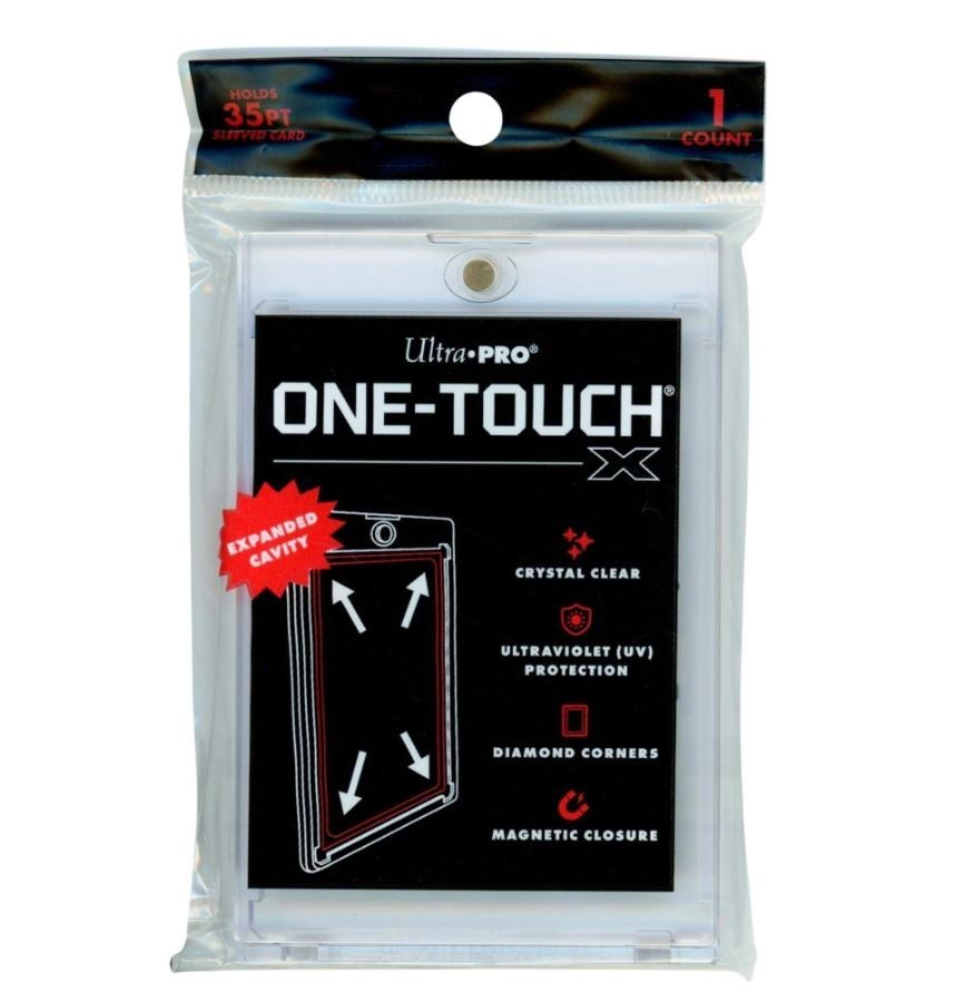 magnetic card holder with sleeve Ultra Pro Magnetic Card Holder 35pt UV One-Touch X for Sleeved Cards