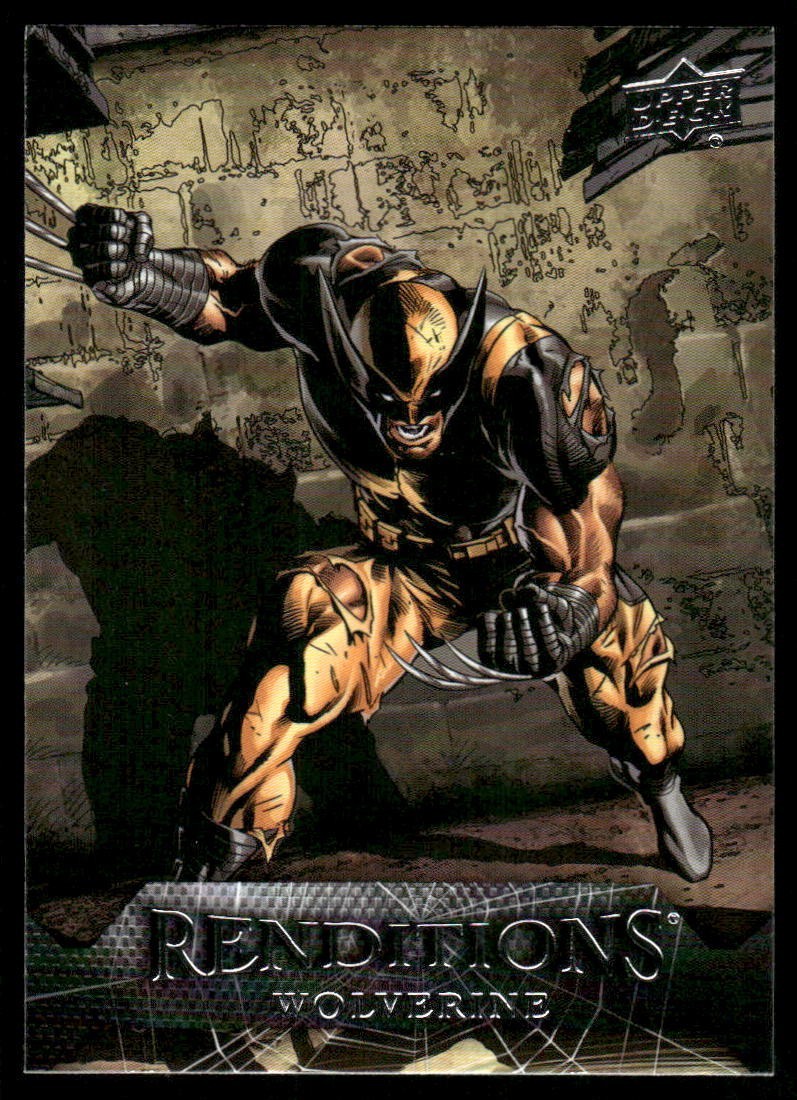 Wolverine 2024 Marvel Renditions Upper Deck Card #77 (NM)