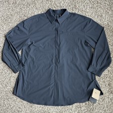 Image of Nike Dri-FIT 24.7 PerfectStretch Oversized L/S Shirt HM8385 Women's Size M NEW