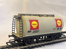 Hornby R020 OO Gauge Grey Shell Tank Wagon Boxed