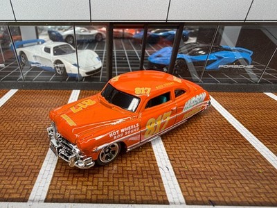 2025 Hot Wheels Hudson Hornet 817 Orange Chrome Exclusive Diecast 1:64 Car
