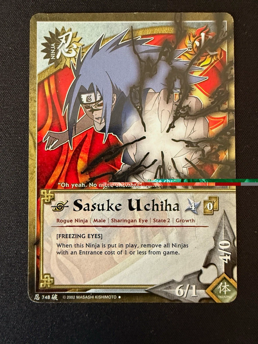 Naruto Sasuke In Individual Collectible Card Game Cards for sale