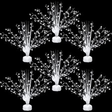Crowye 6 Pcs Metallic Foil Spray Centerpiece Party Star Decoration Table Deco...