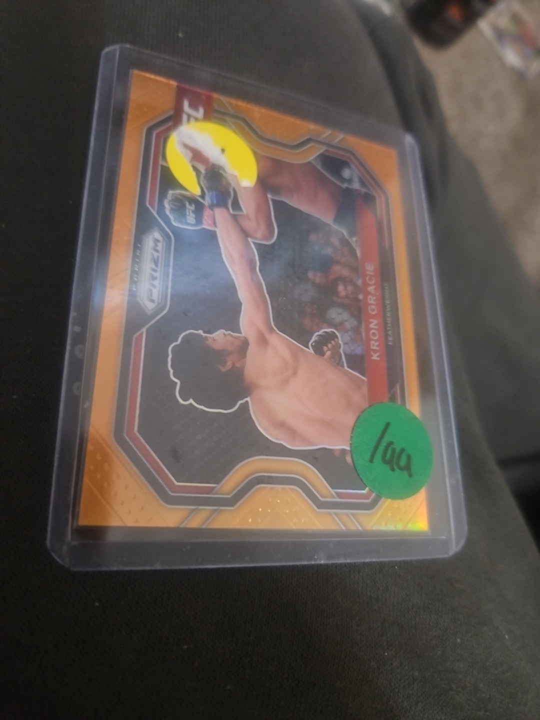 2021 Panini Prizm UFC - Kron Gracie #114 Orange Prizm /99