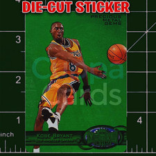 Kobe Bryant, Precious Metal Gems Emerald Green #81 | Die-Cut RepIica Sticker