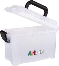 6815AG Mini Sidekick Carrying Case, Portable Art  Craft Organizer with Handl...