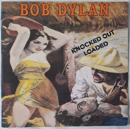 Bob Dylan - Knocked Out Loaded - Vinyl Record. CBS 86326 + INSERT VG+ VG+