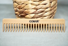 Vintage CONAIR wide Tooth Brown Comb - Great Condition - 6.5” - Fast Ship