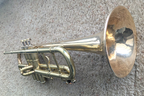 Excellent Vintage Conn Trumpet 1913 Symphony (#135456) Original Case & Mute
