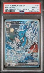 Kingdra ex #131 Scarlet & Violet Black Star Promo Holo