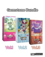 Pok mon TCG: Gemstone Gem Pack Vol.1- Vol.2- Vol.3 Booster Box Bundle Chinese