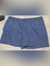 Orvis Navy Blue Women's Shorts with Drawstring size XXL