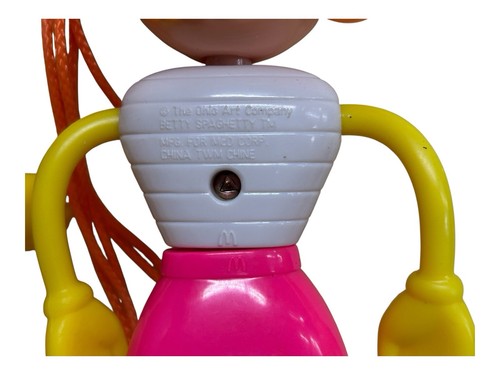 Set (2) Betty Spaghetty Figuren Puppen 2003 McDonalds Spielzeug Spaghetti 7 Zoll - Bild 3 von 3