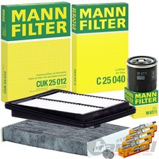 MANN FILTER INSPEKTIONSPAKET passend für NISSAN X-TRAIL 3 T32 1.6 DIG-T 163 PS