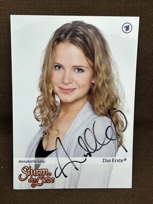 Autogrammkarte - '' ANNABELLE LEIP '' - neue Karte /Original HANDSIGNIERT -NEU