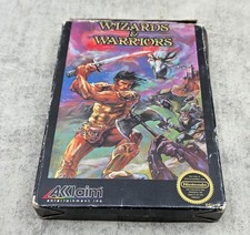 Wizards  Warriors Nintendo Entertainment System, 1987 W/ Box No Manual