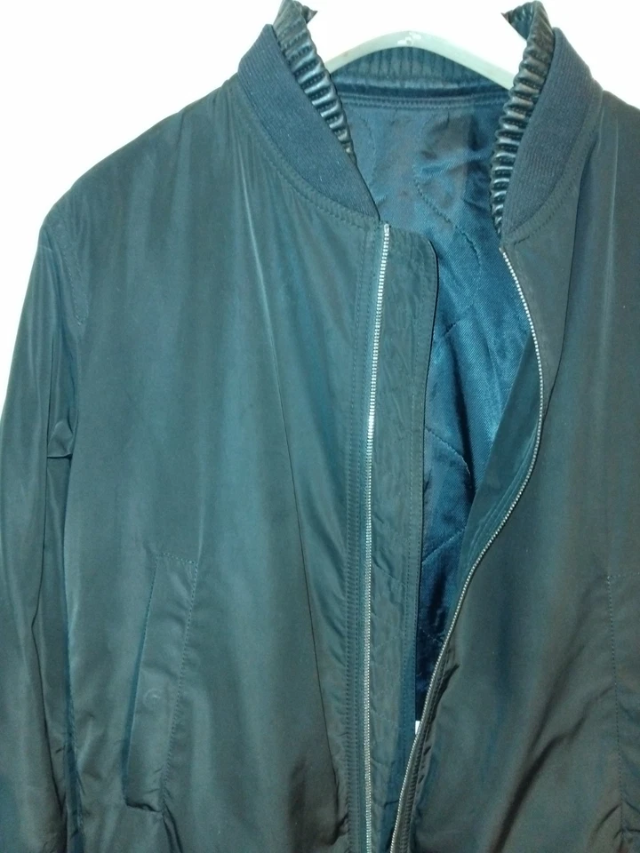 Neil Barrett Nylon Leather Bomber Jacket Medium - Image 4 of 4